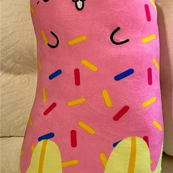Cats vs Pickles Jumbo Super-Soft Hugging Plush Candi Nana Hugger HTF Rare 20" - Picture 7 of 10